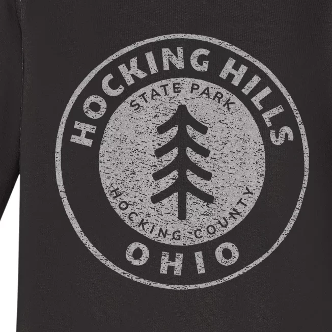 Hocking Hills State Park Souvenir Baby Long Sleeve Bodysuit