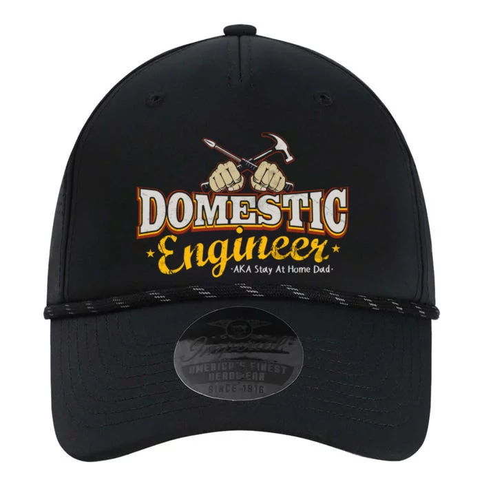 House Husband Staying Home Funny Gift Dad Domestic Engineer Dad Gift Performance The Dyno Cap