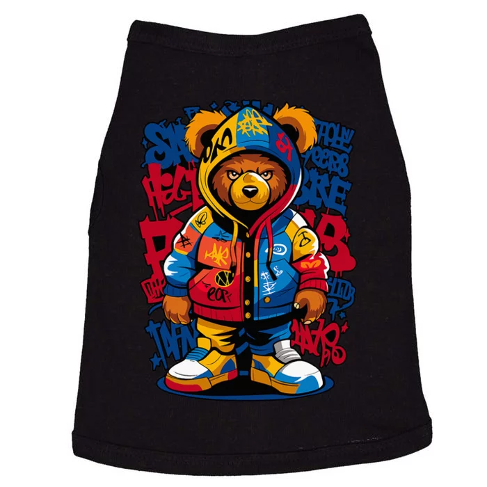 Hip Hop Teddy Bear Rap Music Doggie Tank