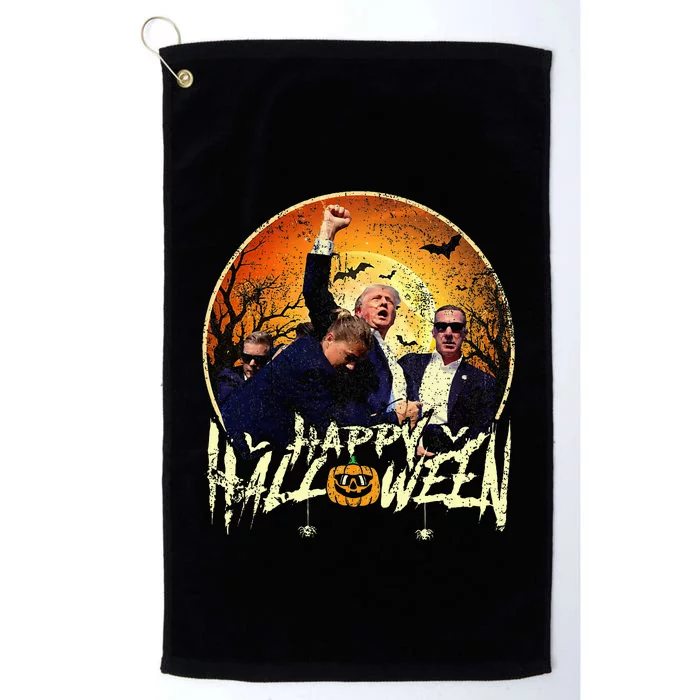 Happy Halloween Trump 2024 Trumpvance 2024 Platinum Collection Golf Towel