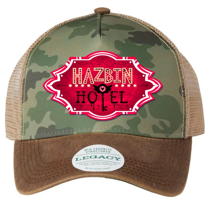 Hazbin Hotel Title Legacy Tie Dye Trucker Hat