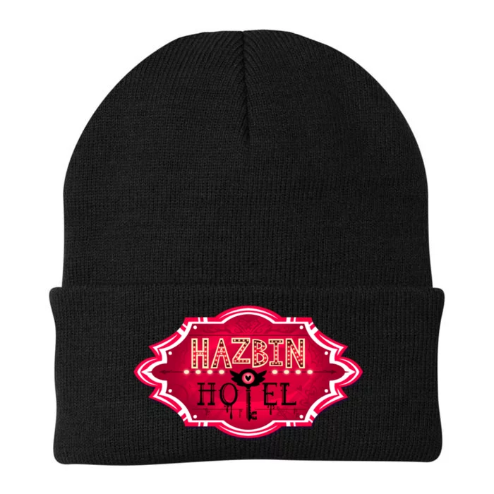 Hazbin Hotel Title Knit Cap Winter Beanie