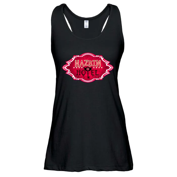 Hazbin Hotel Title Ladies Essential Flowy Tank