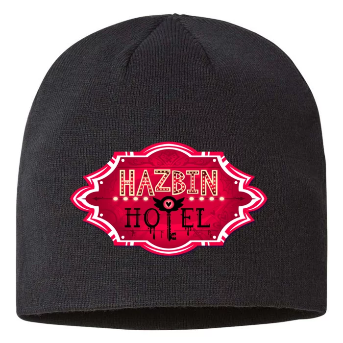 Hazbin Hotel Title 8 1/2in Sustainable Knit Beanie