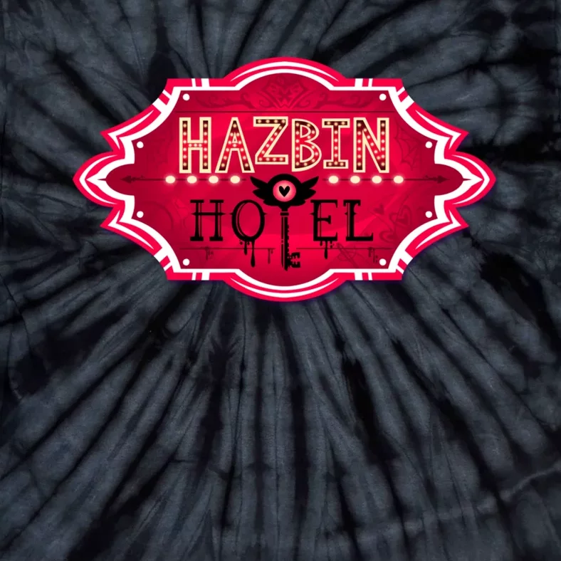 Hazbin Hotel Title Tie-Dye T-Shirt