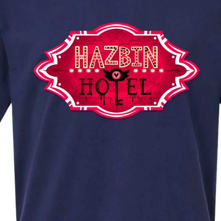 Hazbin Hotel Title Sueded Cloud Jersey T-Shirt