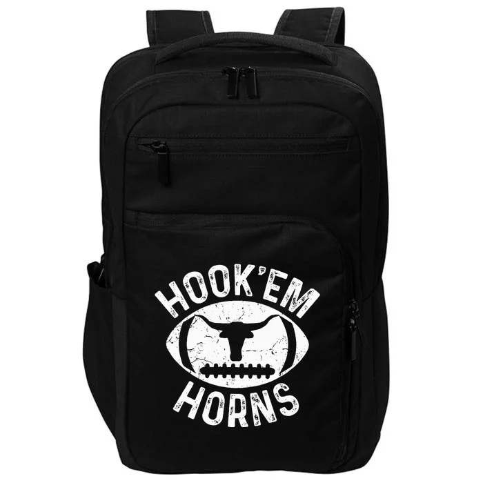 Hookem Horns Texas State Of Texas Orange Impact Tech Backpack