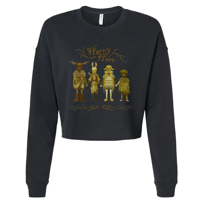 Harpy Hare Tell Me So I Say V2 Cropped Pullover Crew