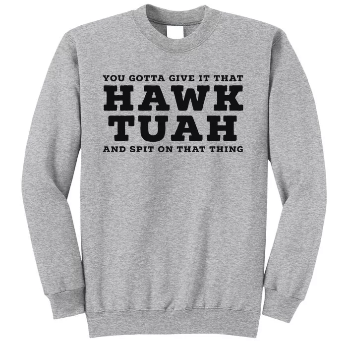 Hilarious Hawk Tuah Girl Meme Design Sweatshirt