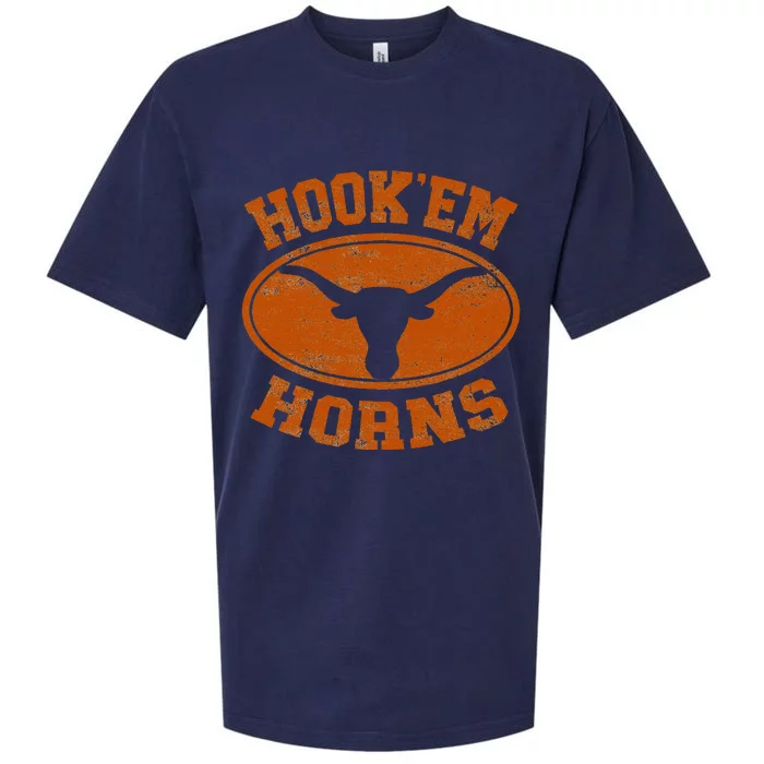 Hook’Em Horns Texas State Proud Texans Sueded Cloud Jersey T-Shirt