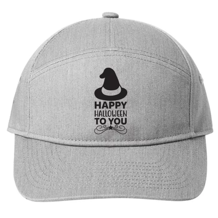 Happy Halloween To You 7-Panel Snapback Hat