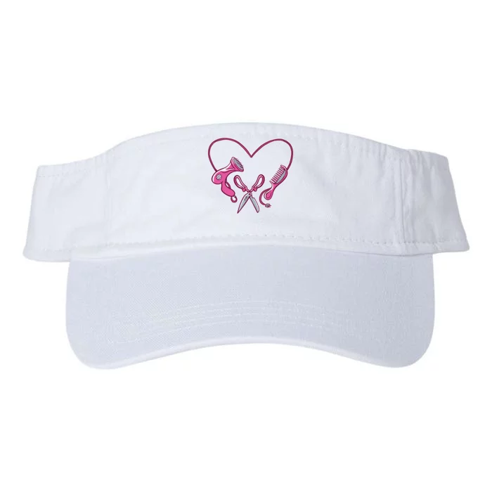 Hairdresser Heart Tools Valucap Bio-Washed Visor