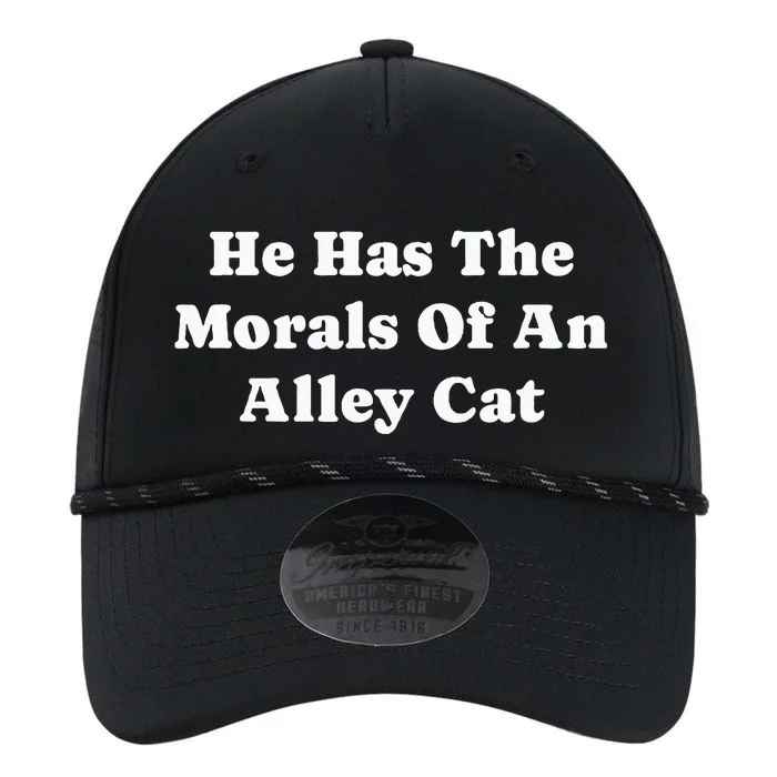 He Has The Morals Of An Alley Cat Performance The Dyno Cap