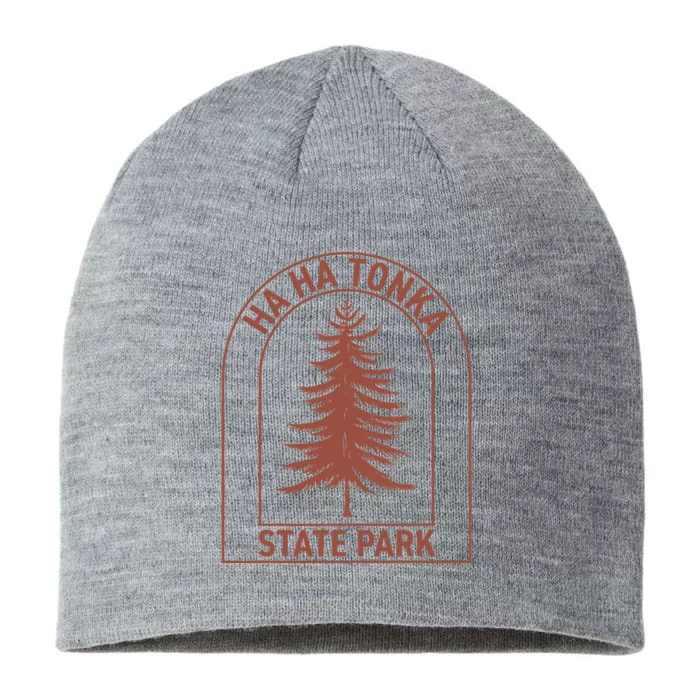 Ha Ha Tonka State Park Missouri Vintage Tree 8 1/2in Sustainable Knit Beanie