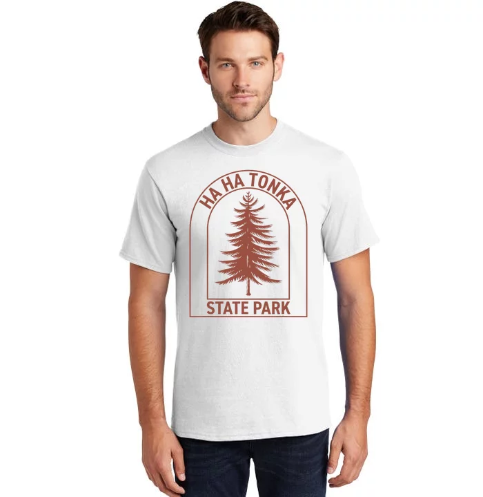 Ha Ha Tonka State Park Missouri Vintage Tree Tall T-Shirt