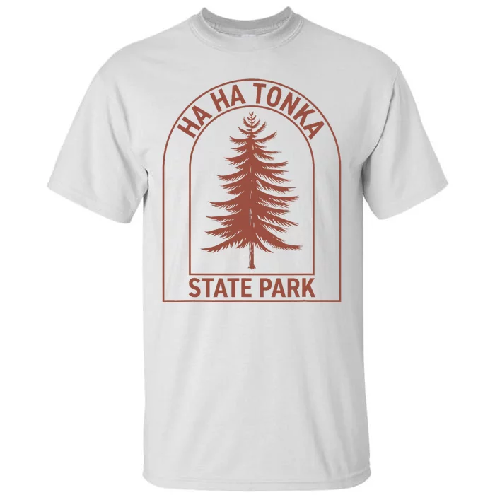 Ha Ha Tonka State Park Missouri Vintage Tree Tall T-Shirt