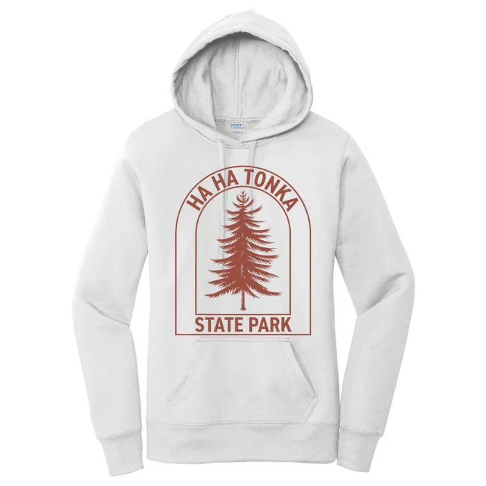 Ha Ha Tonka State Park Missouri Vintage Tree Women's Pullover Hoodie