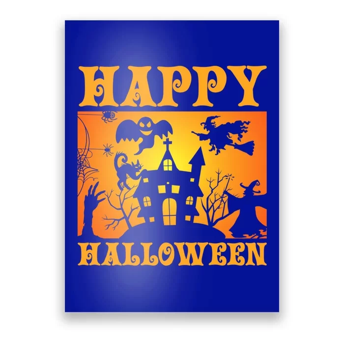 Happy Halloween This Is My Halloween Costume It's Scary Meaningful Gift Poster