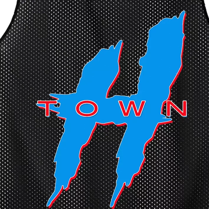 Houston  H Town Hustle Town The H Houston Texas 713 Mesh Reversible Basketball Jersey Tank