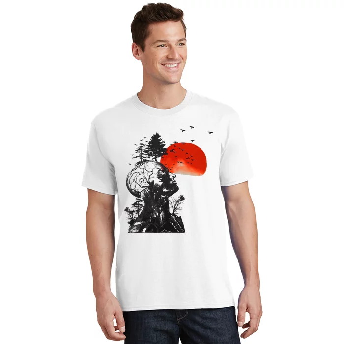 Hangover Human Tree Graphic T-Shirt