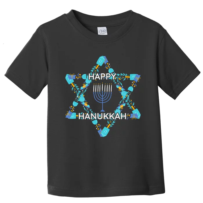 Happy Hanukkah Trending Design Toddler T-Shirt