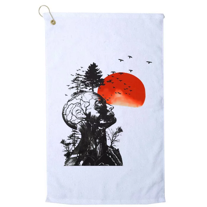 Hangover Human Tree Platinum Collection Golf Towel