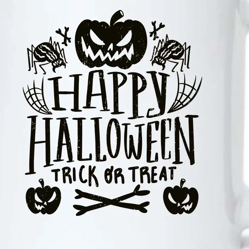 Happy Halloween Trick Or Treat Black Color Changing Mug