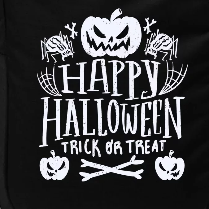 Happy Halloween Trick Or Treat Impact Tech Backpack