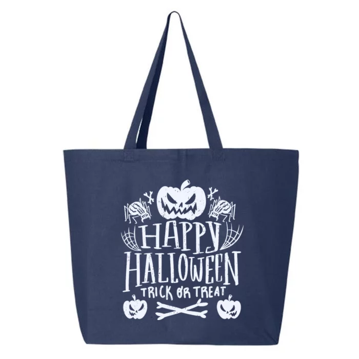 Happy Halloween Trick Or Treat 25L Jumbo Tote