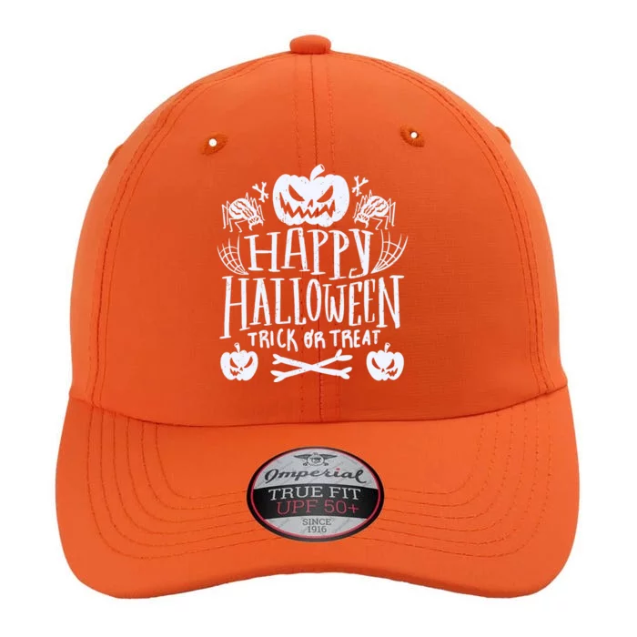 Happy Halloween Trick Or Treat The Original Performance Cap