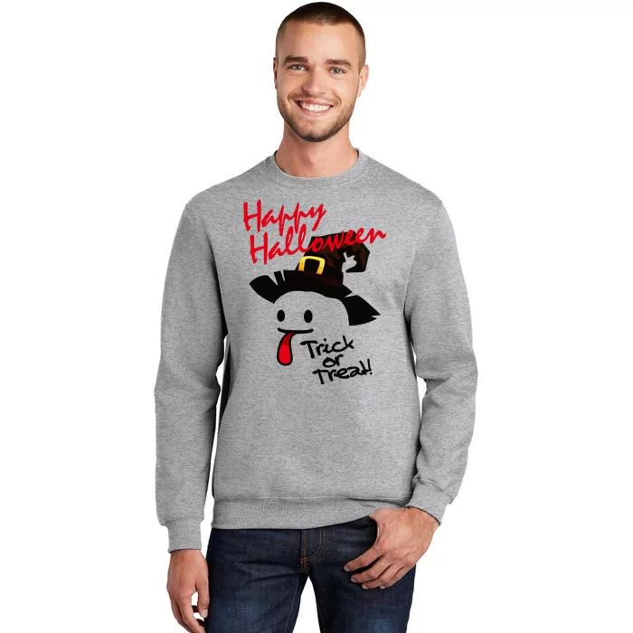 Happy Halloween Trick Or Treat Tall Sweatshirt