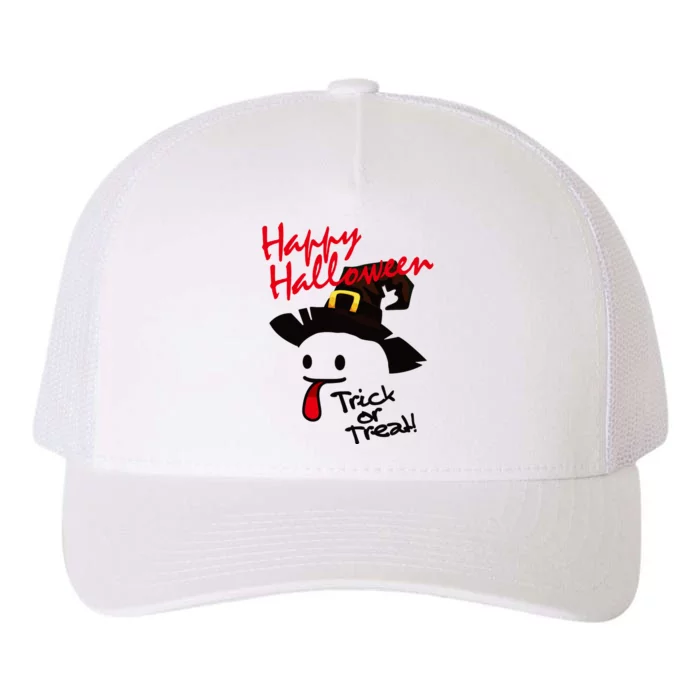 Happy Halloween Trick Or Treat Yupoong Adult 5-Panel Trucker Hat