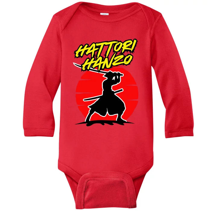 Hattori Hanzo Trending Cool Baby Long Sleeve Bodysuit