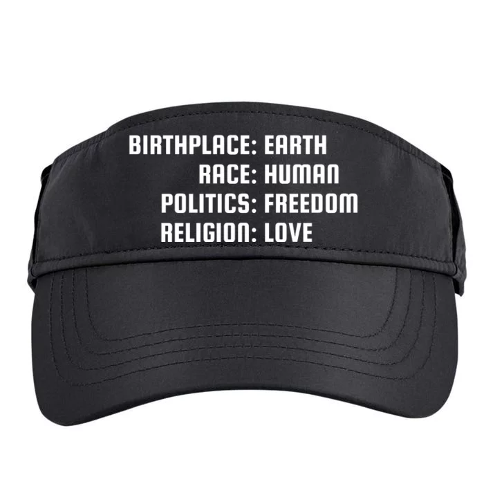 Humanity Adult Drive Performance Visor