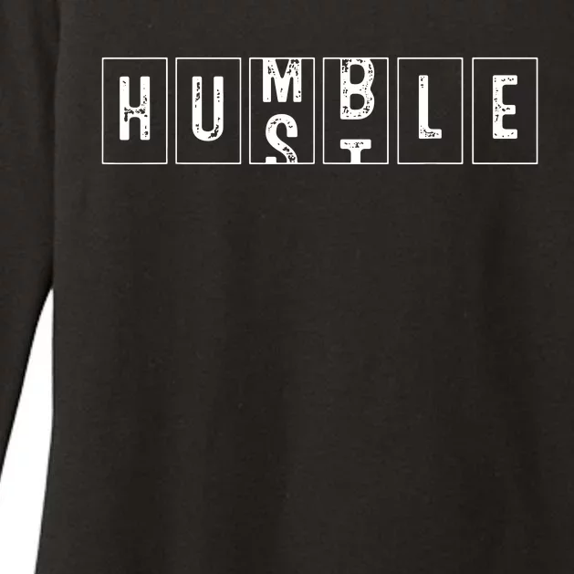 Hustle Womens CVC Long Sleeve Shirt