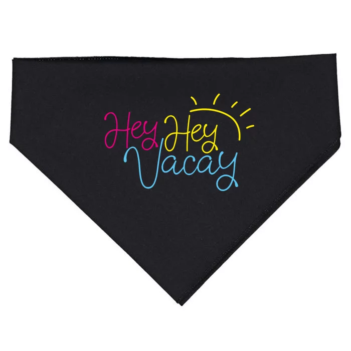 Hey Hey Vacay Summer Sun USA-Made Doggie Bandana