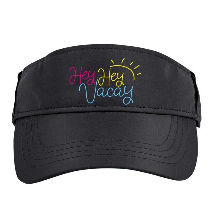 Hey Hey Vacay Summer Sun Adult Drive Performance Visor