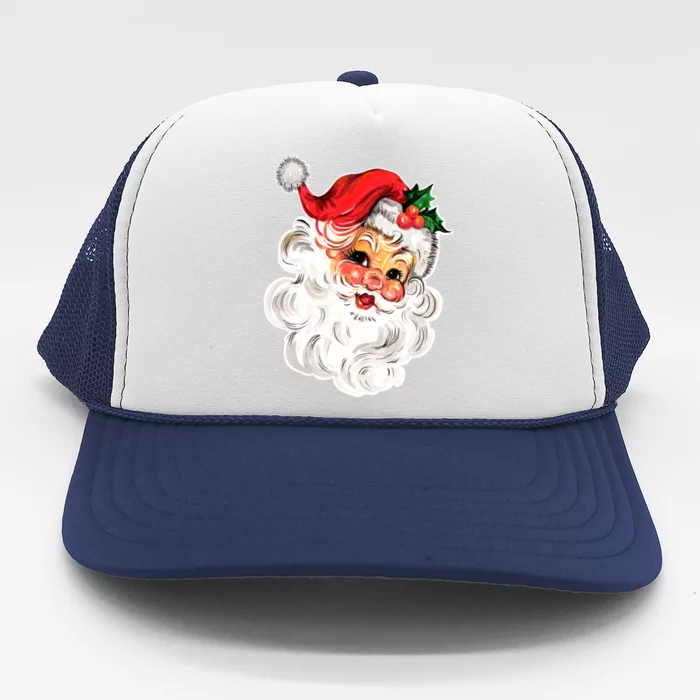 Happy Holidays We Wish You Merry Christmas From Santa Gift Trucker Hat