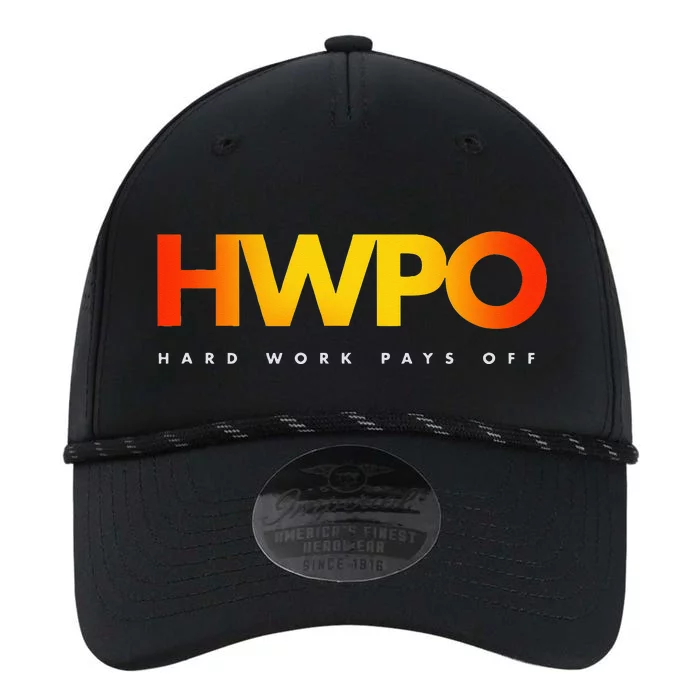 HWPO Hard Work Pays Off Pastel Motivational Performance The Dyno Cap