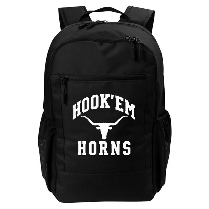 Hookem Horns Women Longhorn Head Daily Commute Backpack