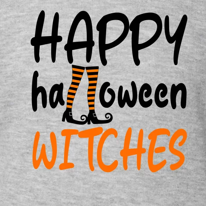 Happy Halloween Witches Cute Toddler Sweatshirt