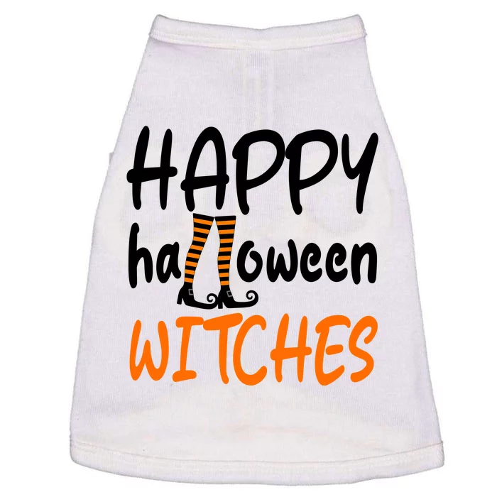 Happy Halloween Witches Cute Doggie Tank