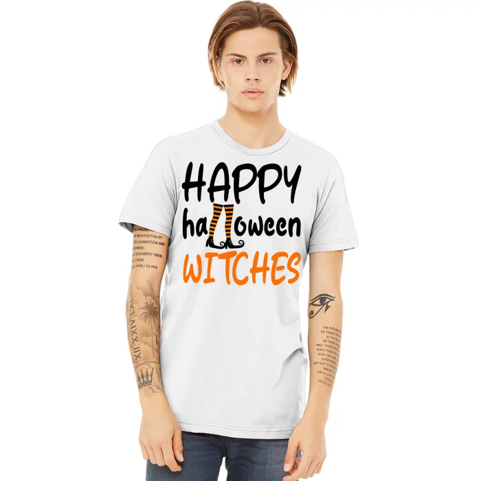 Happy Halloween Witches Cute Premium T-Shirt