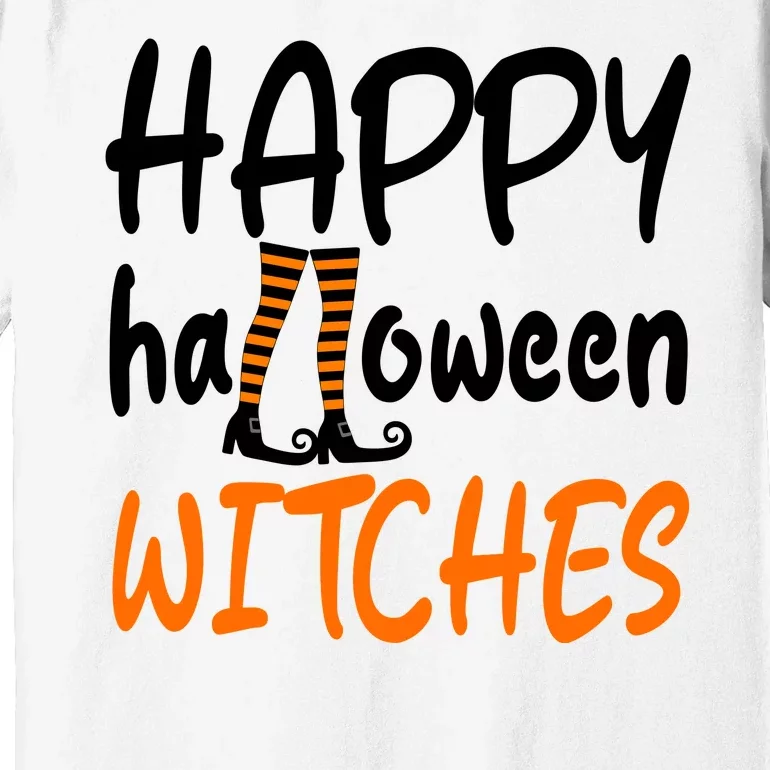 Happy Halloween Witches Cute Premium T-Shirt