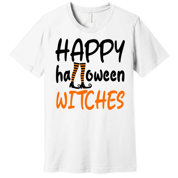 Happy Halloween Witches Cute Premium T-Shirt