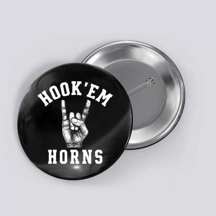 Hookem Horns Women Longhorn Head Button