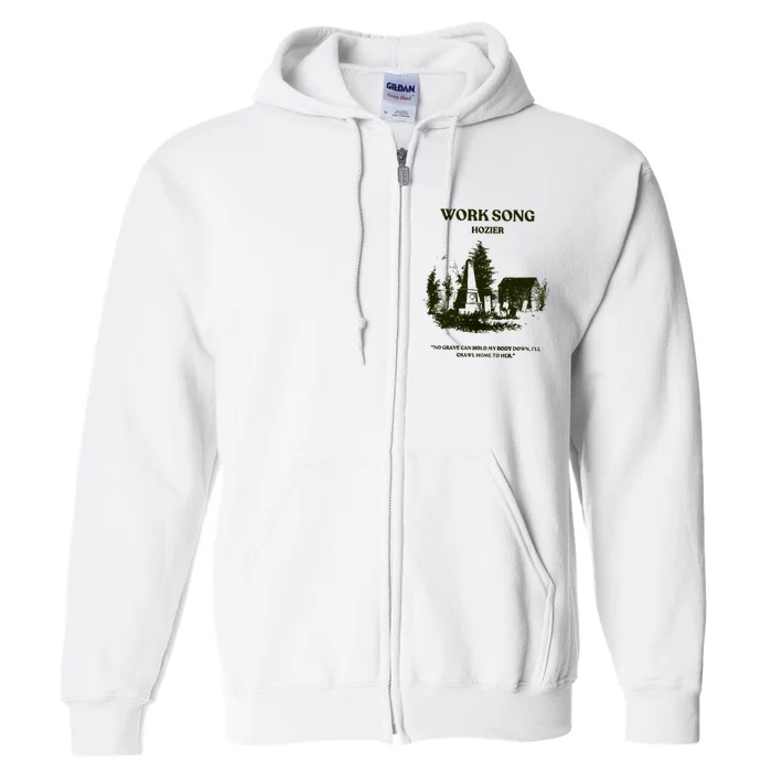 Hozier Hozier Work Song Full Zip Hoodie