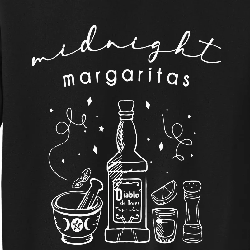 Hilarious Halloween Witch Party with Midnight Margaritas Sweatshirt