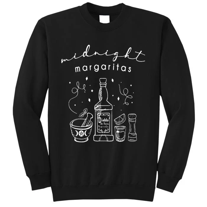 Hilarious Halloween Witch Party with Midnight Margaritas Sweatshirt