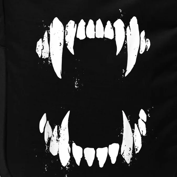 Halloween Horror Wolf Dog Vampire Monster Teeth Costume Impact Tech Backpack